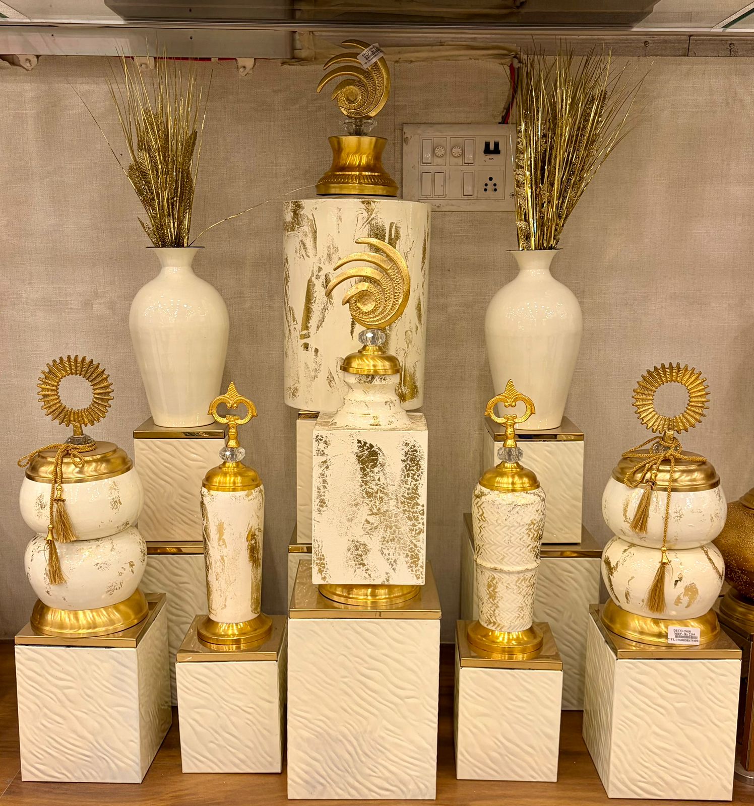 Premium finish display products